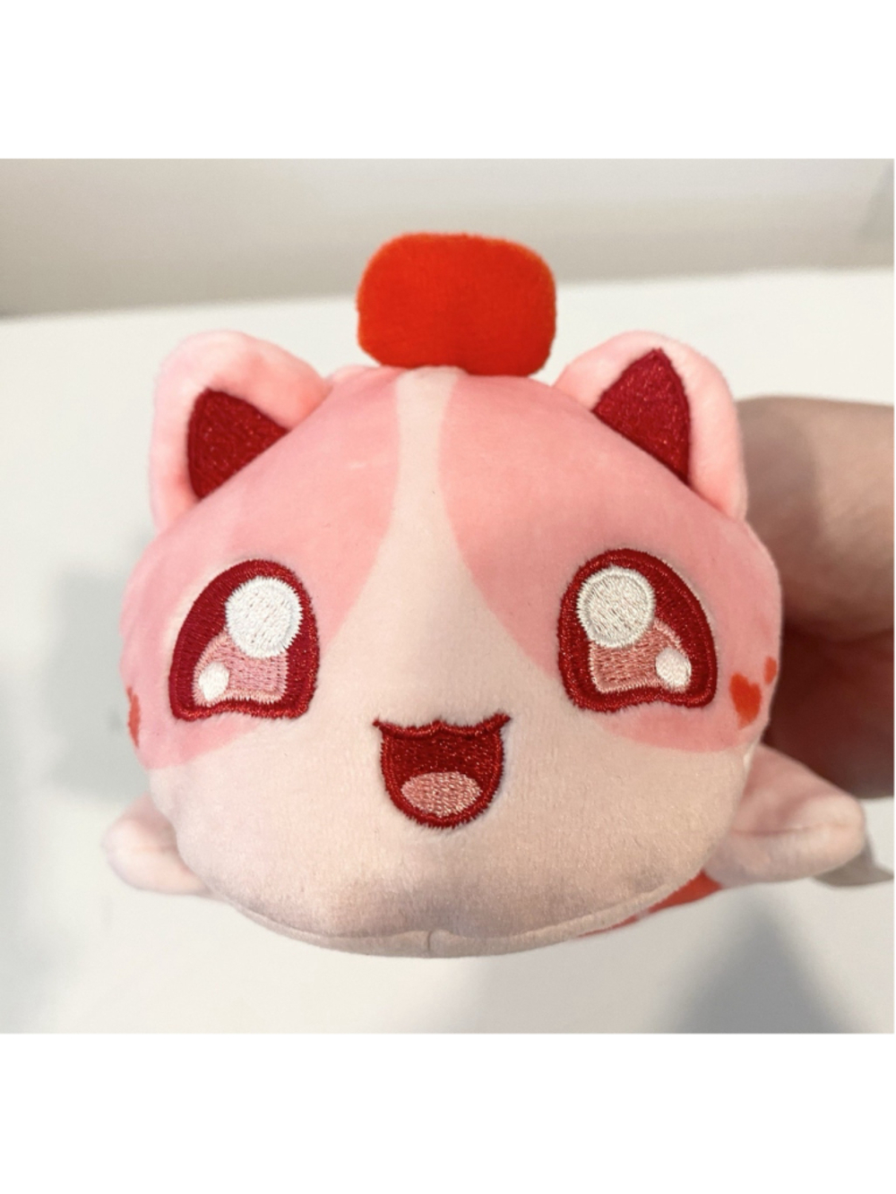 Aphmau MeeMeows Cherry Cupcake Cat Plush 6” 2022 Bonkers Toys Sweet Treats